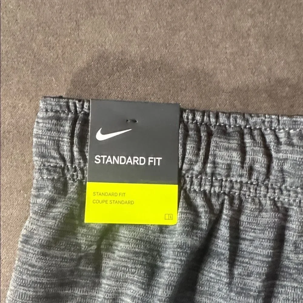 Nike Dry Men’s Gray Training Shorts Standard Fit Size M NWT